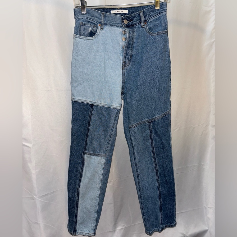 Pacsun Color Block Jeans